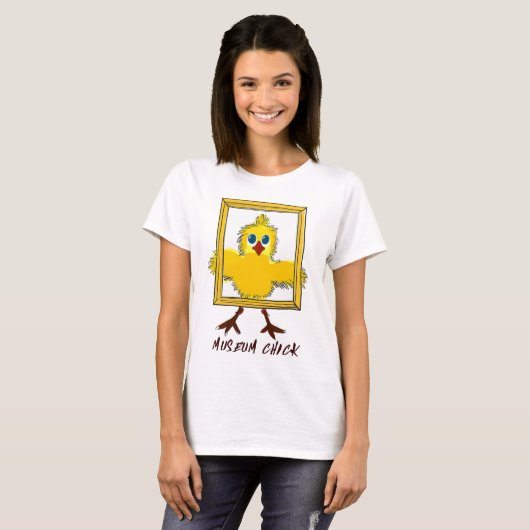 Museum Chick T-Shirt (Voorkant volledig)