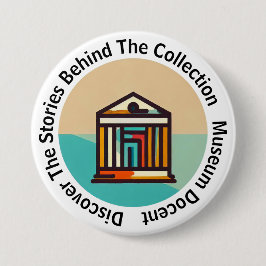 Museum Docent Button