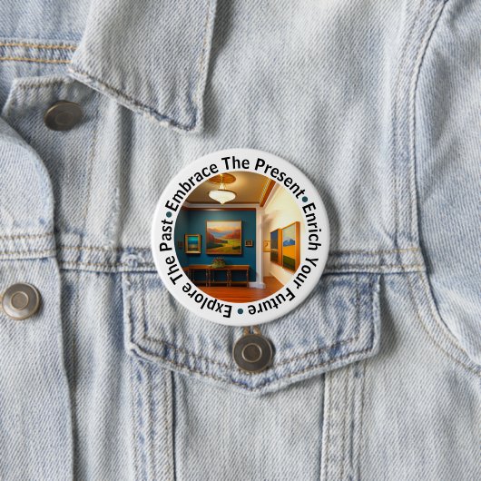 Museum Docent Button (In situ)