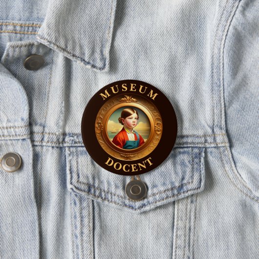 Museum Docent Button (In situ)