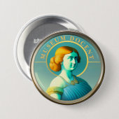 Museum Docent Button (Voorkant /achterkant)