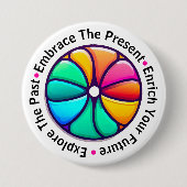 Museum Docent Button (Voorkant)