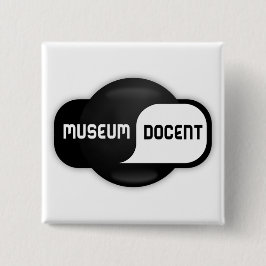 Museum Docent Button