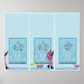 Museum Dog Farts Poster (Voorkant)