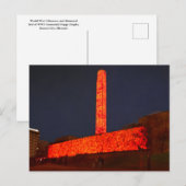 Museum en herdenkingsmonument van de Eerste Wereld Briefkaart (Voorkant / Achterkant)