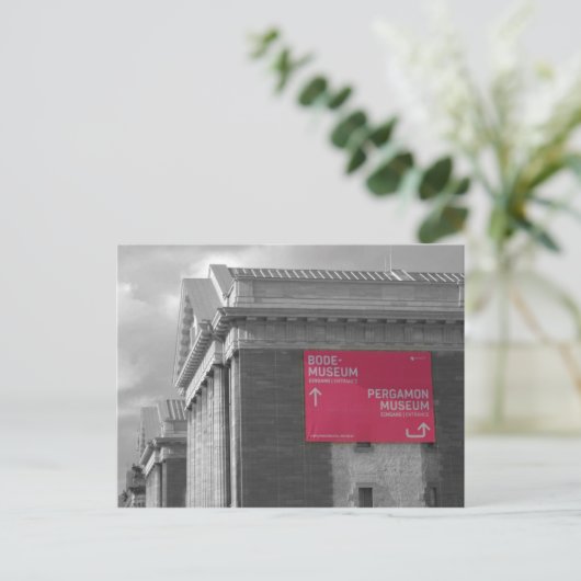 Museum en Pergamon Museum Briefkaart (Staand voorkant)