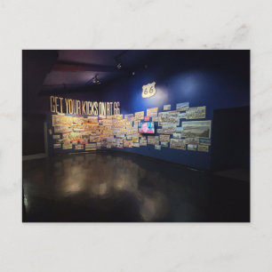 Museum 'Get Your Kicks on Route 66' Briefkaart