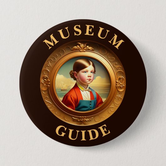 Museum Guide Button (Voorkant)