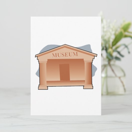 Museum Kaart (Staand voorkant)
