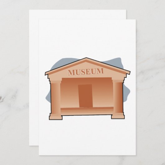 Museum Kaart (Voorkant / Achterkant)