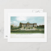 Museum, NY Botanische Tuinen Briefkaart (Voorkant / Achterkant)