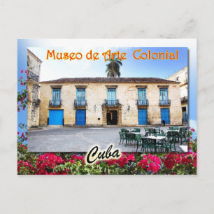Museum of Colonial Art, Havana, Cuba Briefkaart