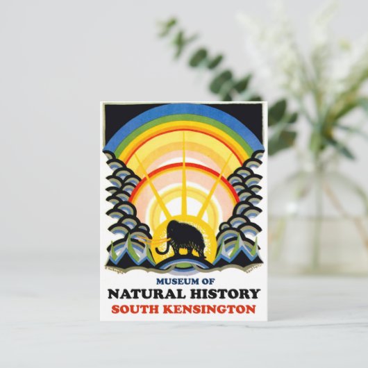 Museum of Natural History (Zuid-Kensington) Briefkaart (Staand voorkant)