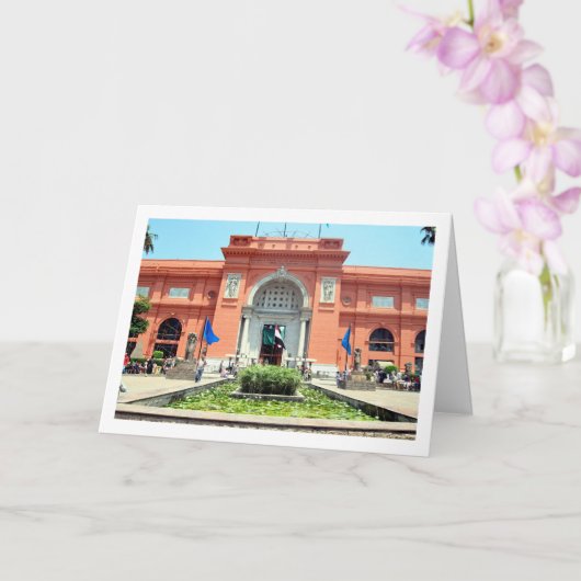 Museum van Caïro Ingang, Egypte Kaart (Orchidee)