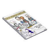 Museum van ex - politieke partijen Funny Gifts & T Notitieboek (Rechterzijde)