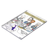 Museum van ex - politieke partijen Funny Gifts & T Notitieboek (Linkerzijde)