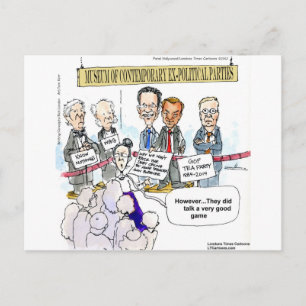 Museum Van Ex-Politieke Partijen Grappige Cadeaus  Briefkaart