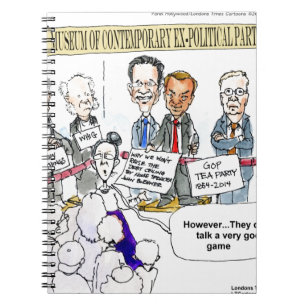 Museum Van Ex-Politieke Partijen Grappige Cadeaus  Notitieboek