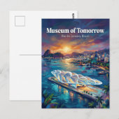 Museum van Morgen Brazilië Briefkaart (Voorkant / Achterkant)