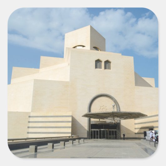 Museum voor Islamitische Kunsten, Qatar-fotosticke Vierkante Sticker (Voorkant)