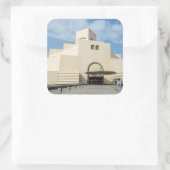Museum voor Islamitische Kunsten, Qatar-fotosticke Vierkante Sticker (Tas)