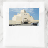 Museum voor Islamitische Kunsten, Qatar rechthoeki Rechthoekige Sticker (Tas)