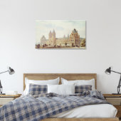 Museum voor Natuurhistorie Canvas Afdruk (Insitu (Slaapkamer))