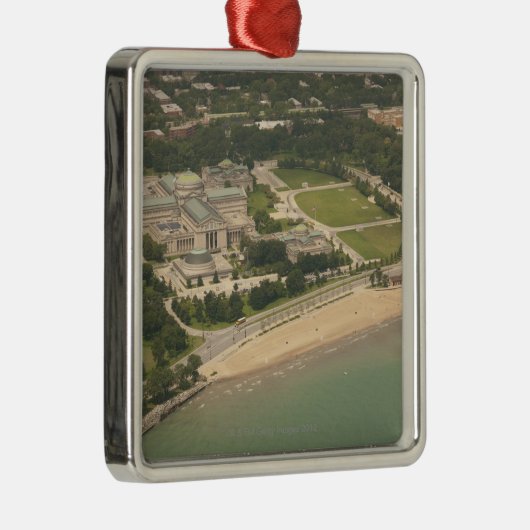 museum voor wetenschap en industrie in Chicago Ill Metalen Ornament (Rechts)