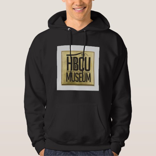 Museum voor Zwart & Gold HBCU Hoodie (Voorkant)