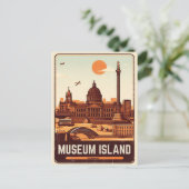 Museumeiland Berlijn - het historische hart van Be Briefkaart (Staand voorkant)