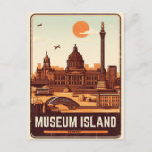 Museumeiland Berlijn - het historische hart van Be Briefkaart (Voorkant)