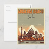 Museumeiland Berlijn - het historische hart van Be Briefkaart (Voorkant / Achterkant)