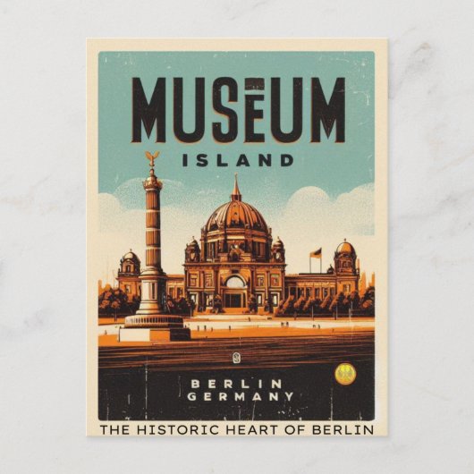 Museumeiland berlijn-het historische hart van Berl Briefkaart (Voorkant)