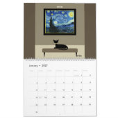 Museumkatten Kalender (Jan 2027)