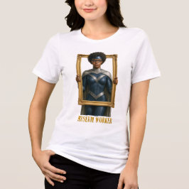 Museummedewerker Superheld T-shirt