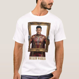 Museummedewerker Superheld T-shirt