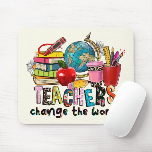 Museumpad van de leerkracht muismat (Met muis)