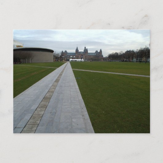 Museumplein, Amsterdam Briefkaart (Voorkant)