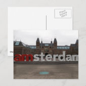 museumplein amsterdam briefkaart (Voorkant / Achterkant)