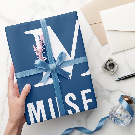 Museumteken inpakpapier