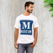 Museumteken Mannen T-shirt