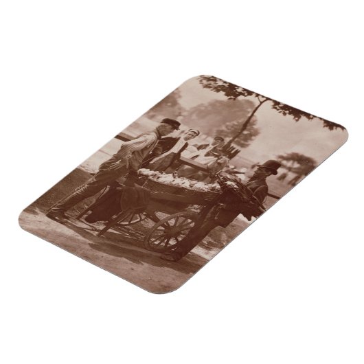 Mush Faker and Ginger Beer Maker, uit 'Street Lif' Magneet (Linkerzijde)