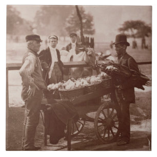 Mush Faker and Ginger Beer Maker, uit 'Street Lif' Tegeltje