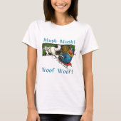 Mush Mush Wof Wof T-shirt (Voorkant)