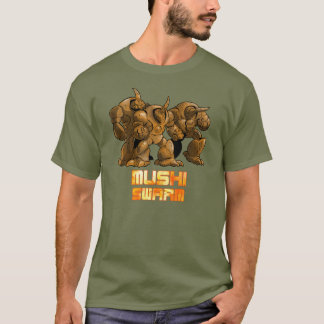 Mushi Swarm Brown T-shirt