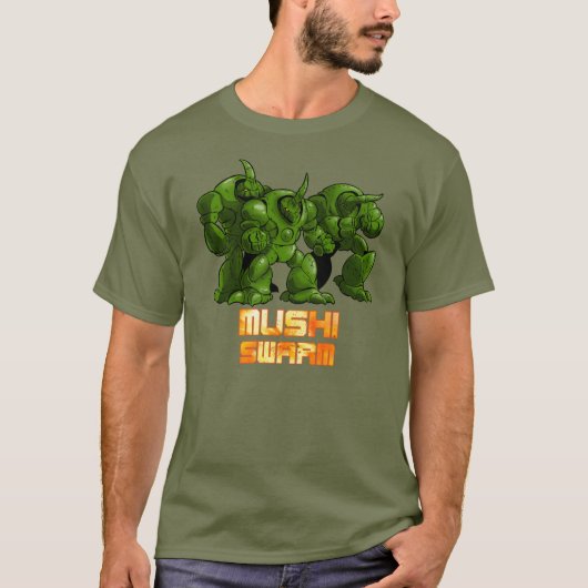 Mushi Swarm Green T-shirt (Voorkant)