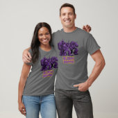 Mushi Swarm Paars T-shirt (Unisex)