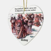 "Mushing" Keramisch Ornament (Links)