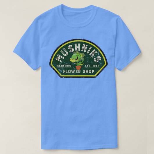 Mushniks Bloemenwinkel T-shirt (Design voorkant)
