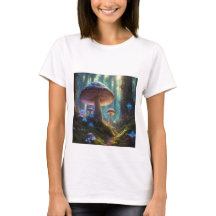 Mushroom afbeelding T-shirt